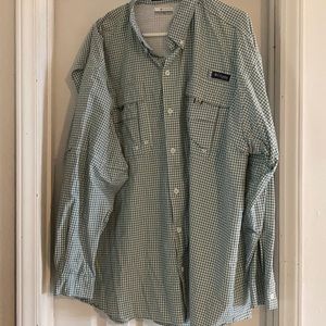 Columbia PFG Shirt. Super Bahama
